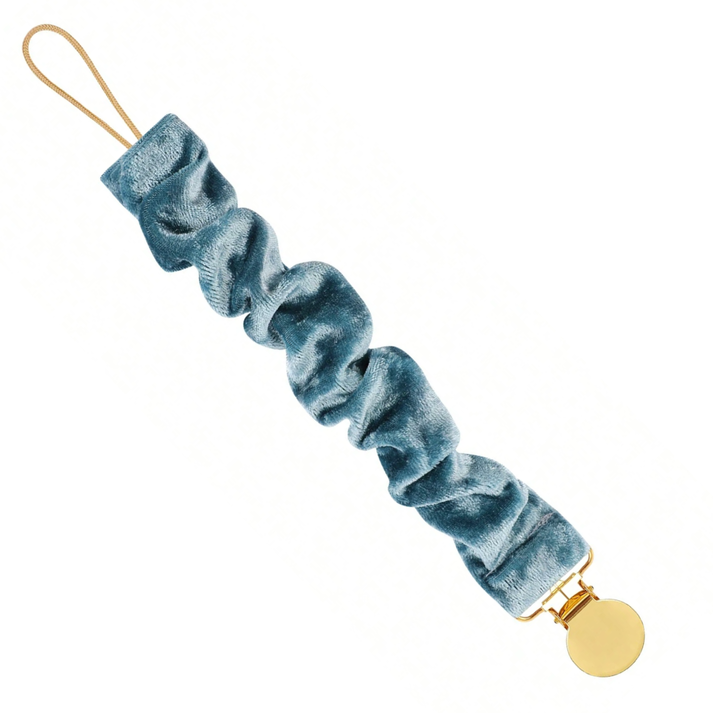 Velvet Pacifier Clip
