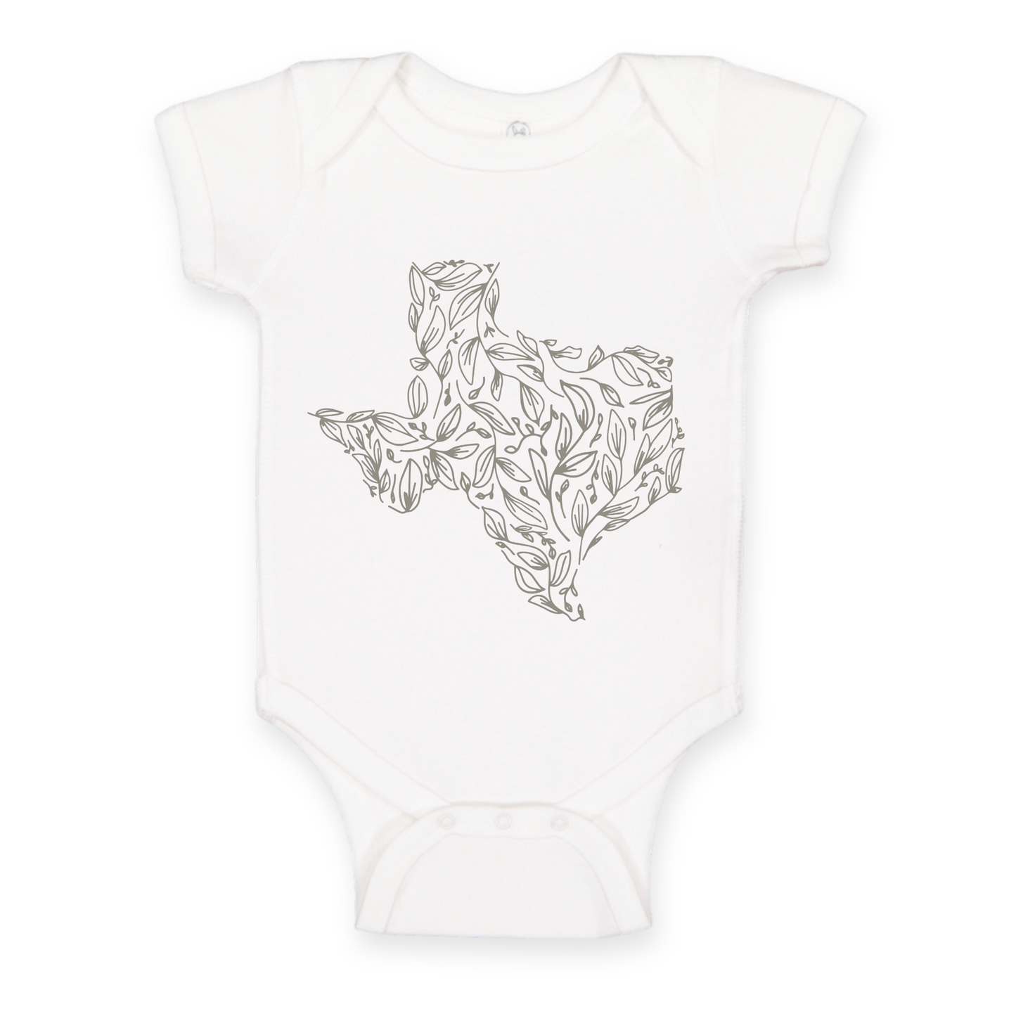"Floral Texas" Onesie