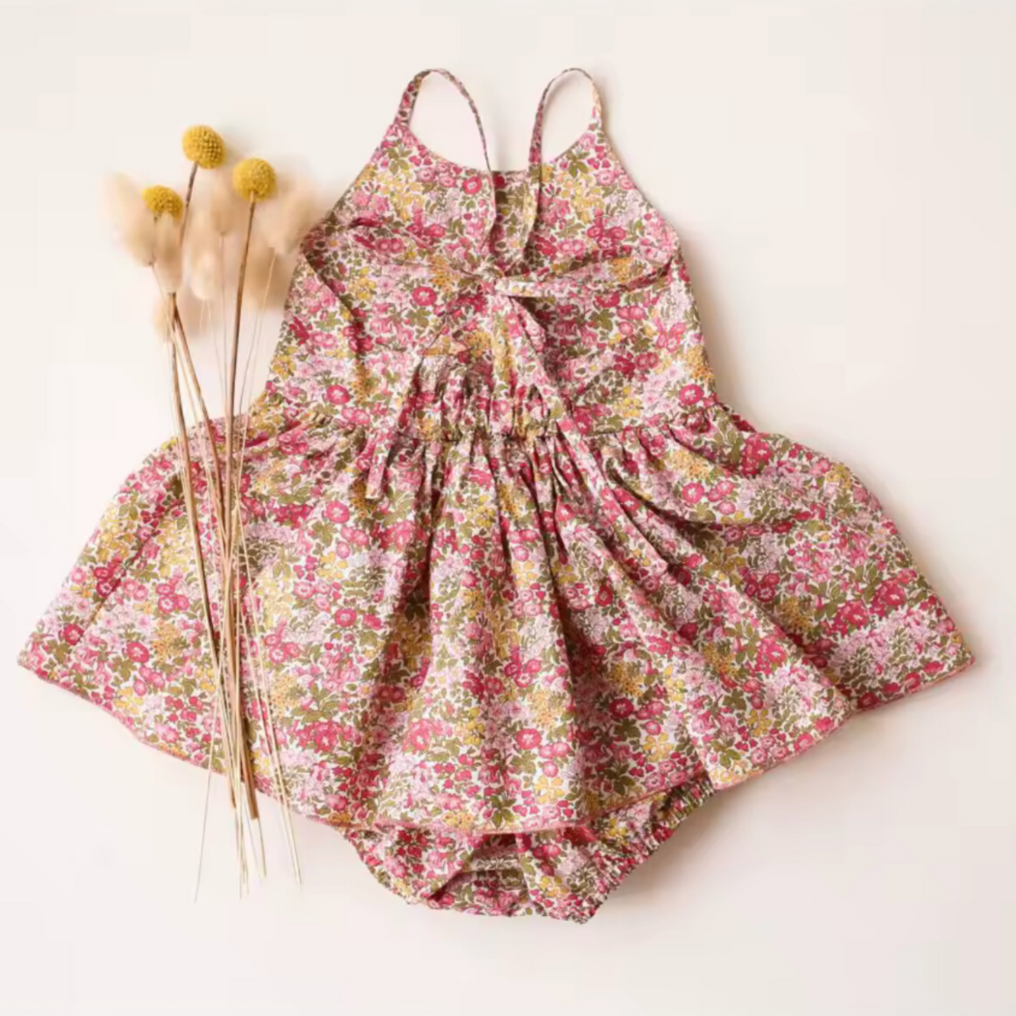 Elaine Cross Back Romper
