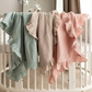 Solid Ruffle Blanket