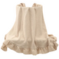 Solid Ruffle Blanket