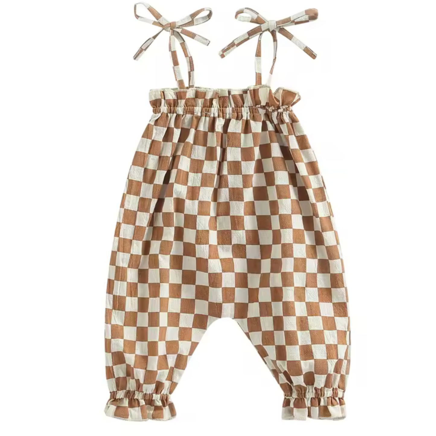 Skye Checkered Romper