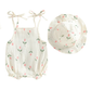 Tulip Print Bubble Romper