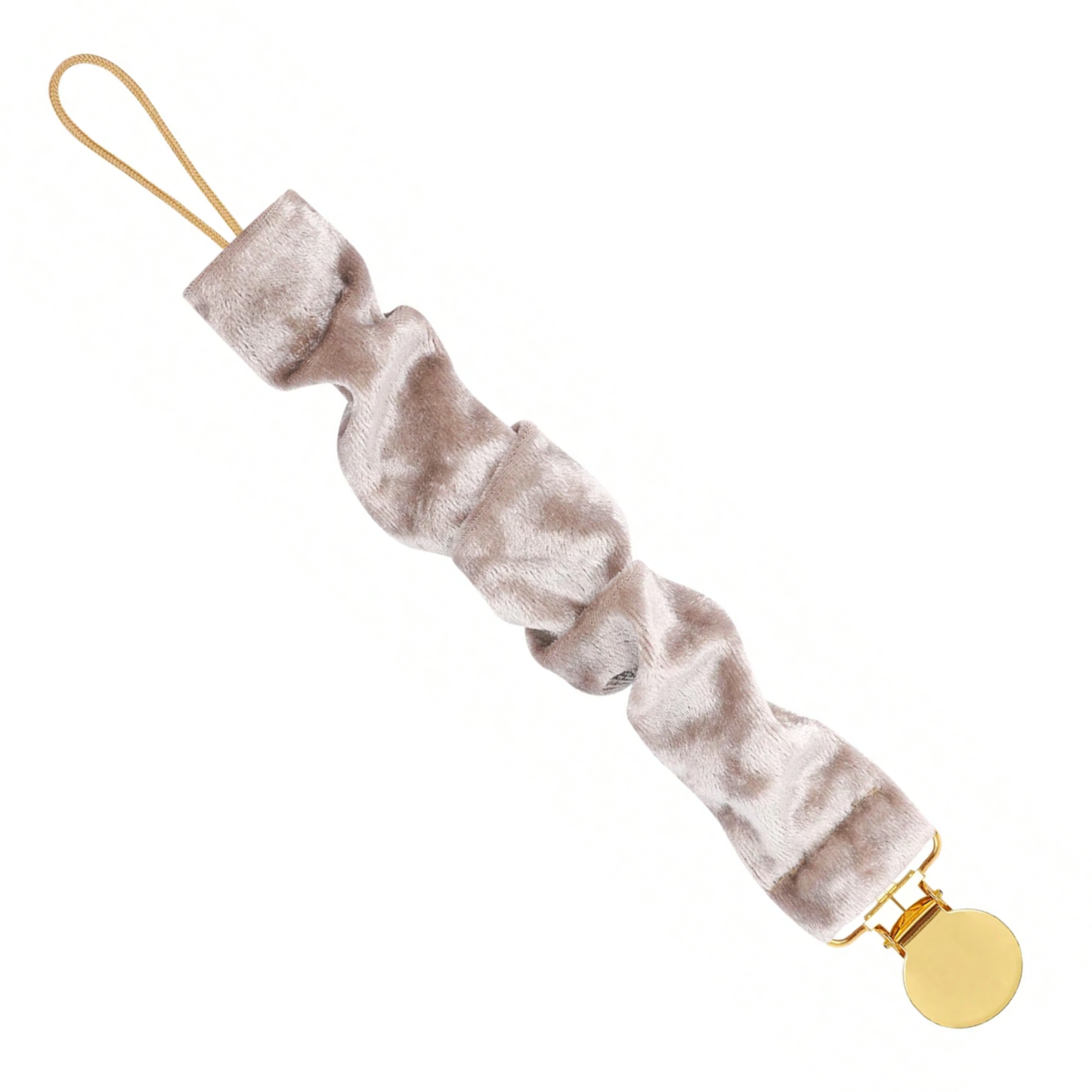 Velvet Pacifier Clip