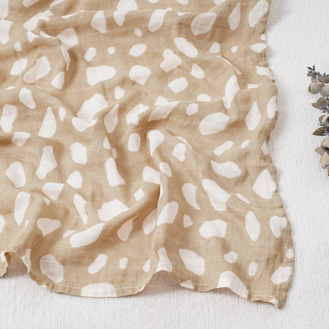 Terrazzo Printed Muslin Swaddle