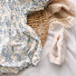 Floral Toile Bubble Romper