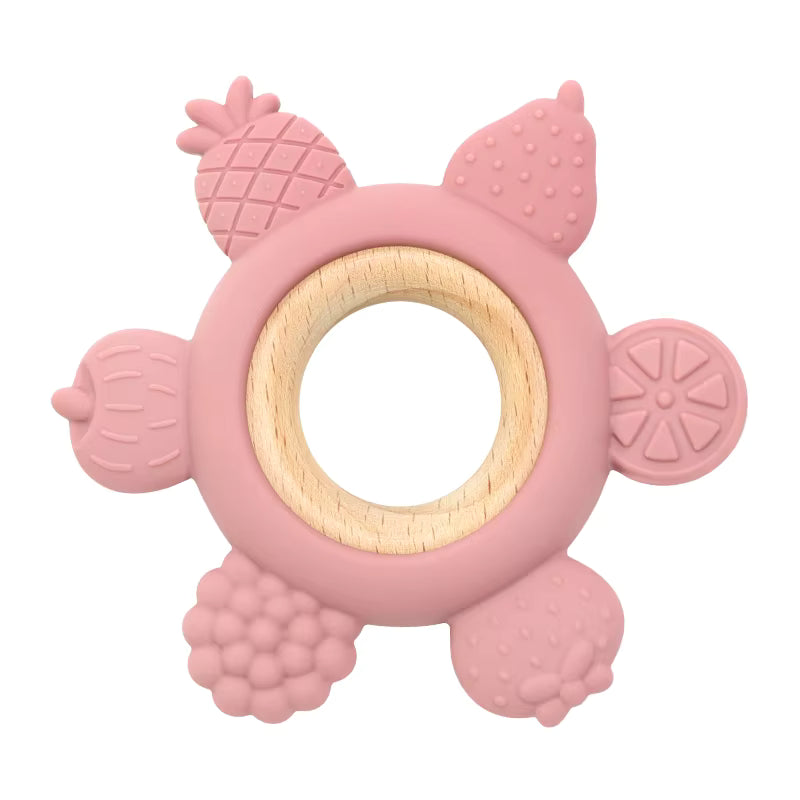 Fruit Salad Silicone Teether