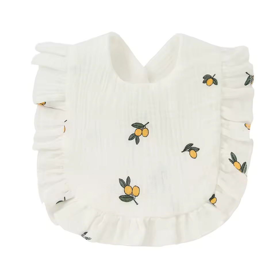 Printed Ruffle Bib