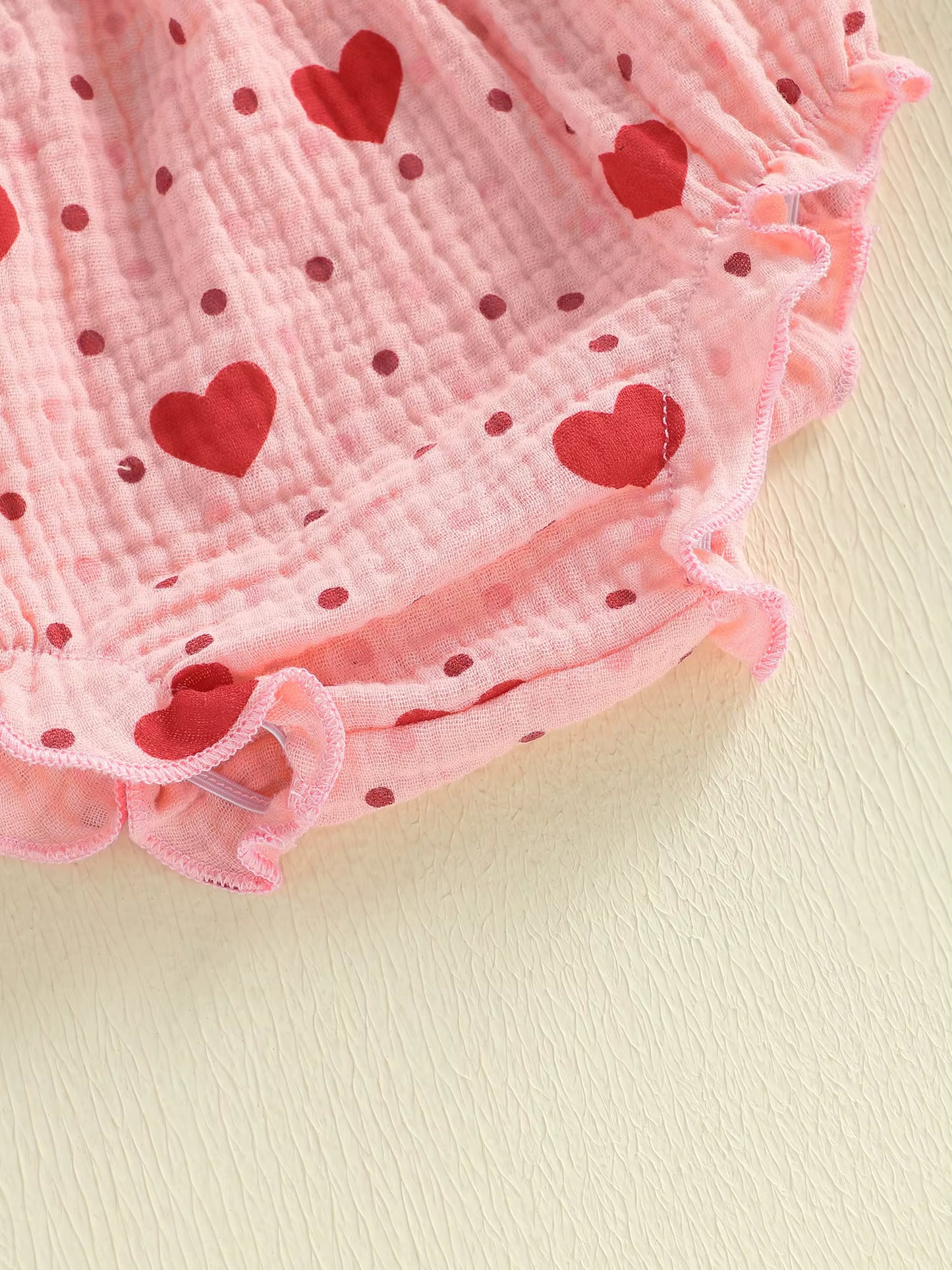 Flutter Sleeve Romper Set