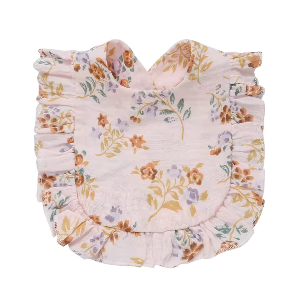 Printed Ruffle Bib