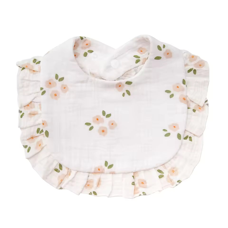 Printed Ruffle Bib