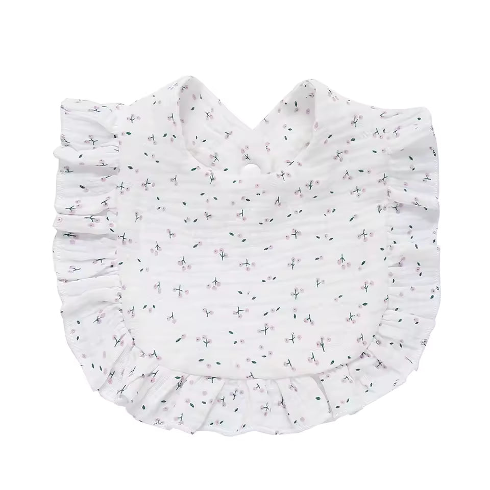 Printed Ruffle Bib