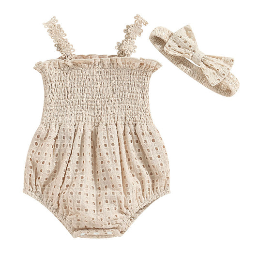 Willow 2pc Romper with Bow