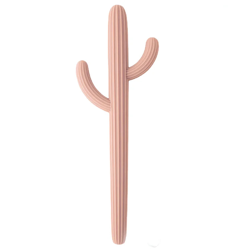 Cactus Silicone Teething Straw